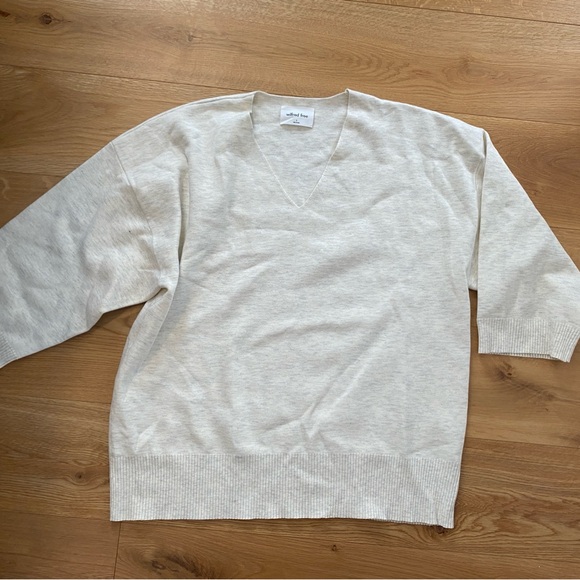 Wilfred Free size 2 (fits M/L) Heather grey sweater - Picture 2 of 2